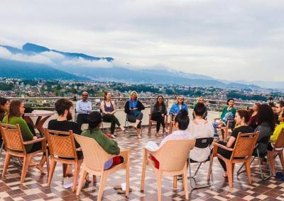 Yoga Philosophy Class at Rooftop