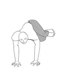 side crow pose-great arm balancing yoga posture