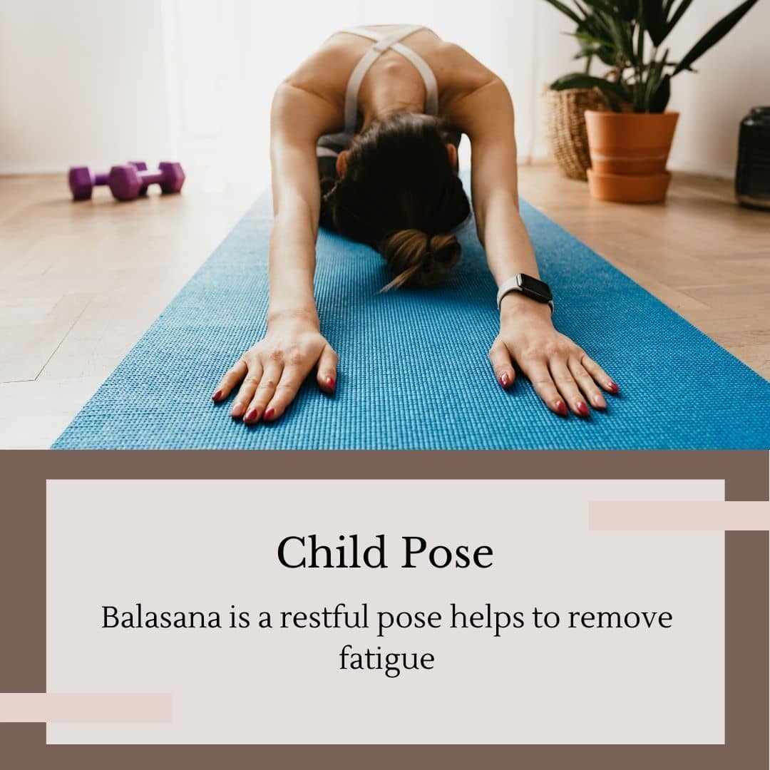 child yoga posture for fatigue